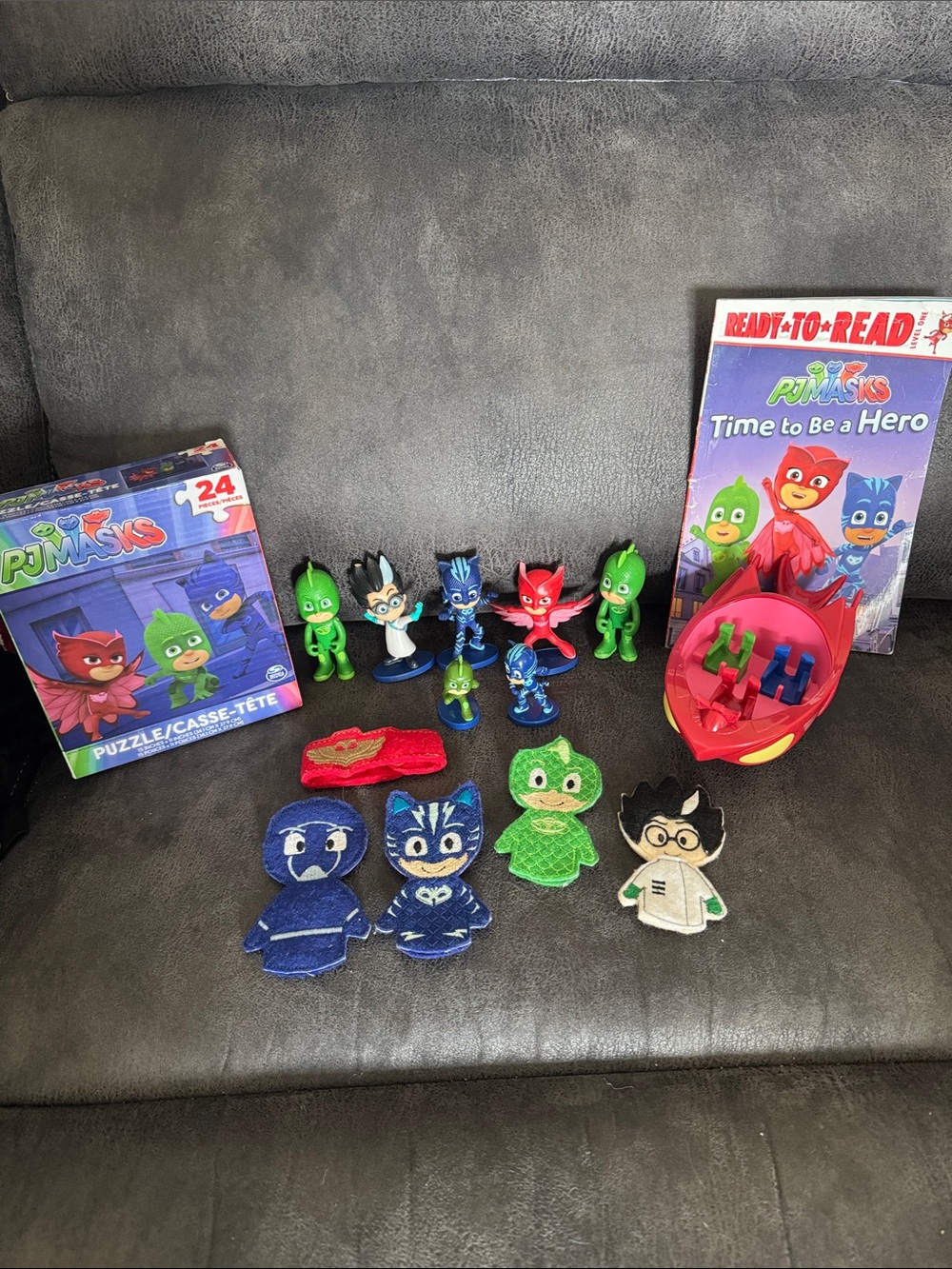 PJ Masks Toy Figure & Playset Bundle